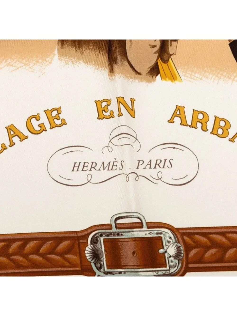 Hermes Carre 90 Attelage en Arbalete Carriage Bow Scarf - Picture 6 of 8